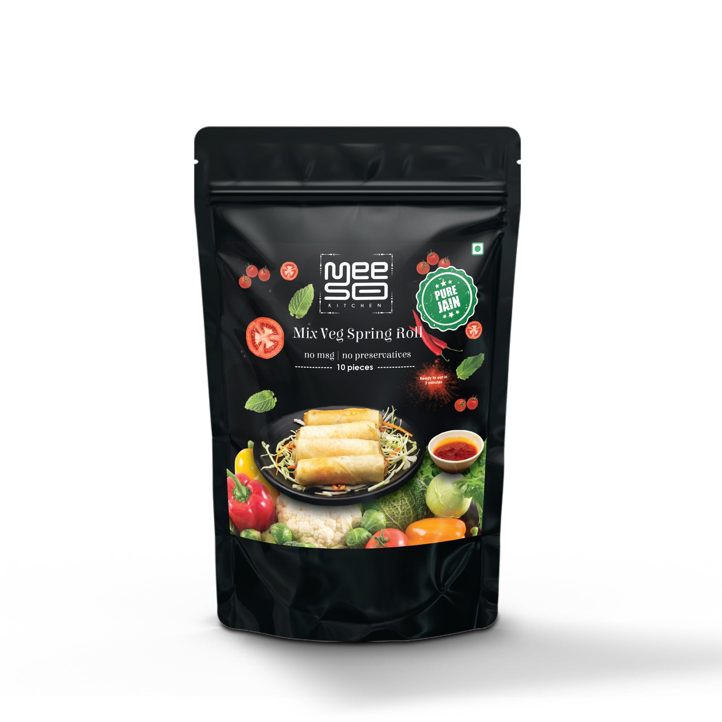 Mix Veg Spring Rolls (Jain)