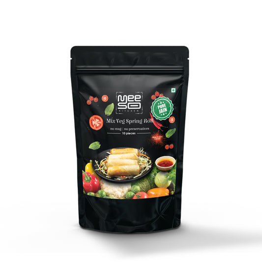Mix Veg Spring Rolls (Jain)